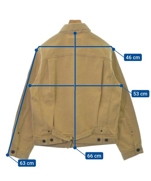 Levi's RED（リーバイスレッド）デニムジャケット ベージュ サイズ:S メンズ/2200494553107