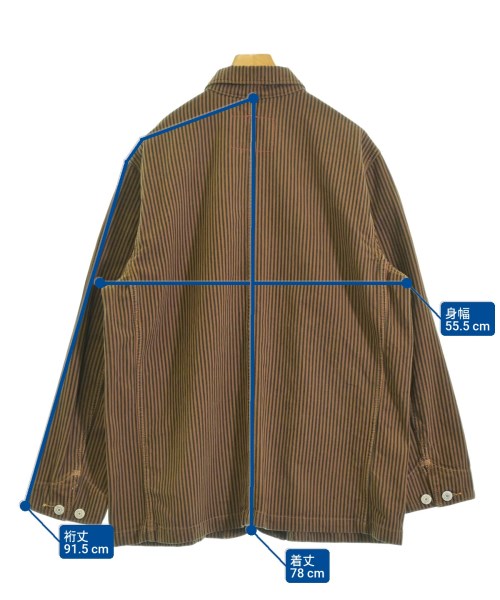Levi's RED（リーバイスレッド）カバーオール 茶 サイズ:L メンズ/2200612041011
