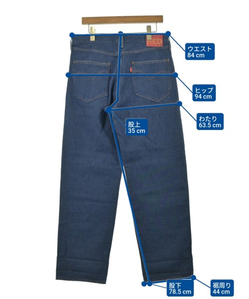 Levi's RED（リーバイスレッド）デニムパンツ 青 サイズ:32(L位) メンズ/2200680822154