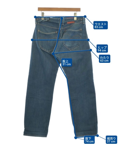 Levi's RED（リーバイスレッド）デニムパンツ 青 サイズ:32(L位) メンズ/2200702850080
