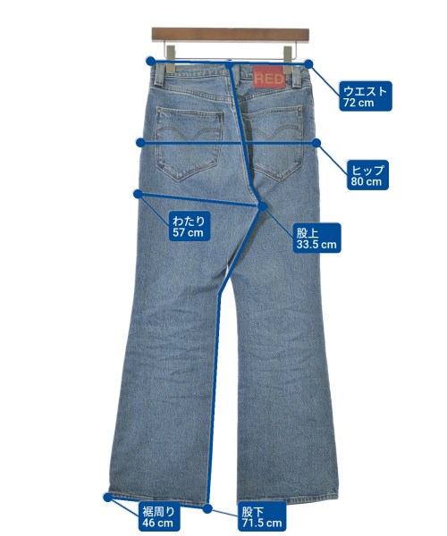 Levi's RED（リーバイスレッド）デニムパンツ 青 サイズ:27(XS位) メンズ/2200663996025