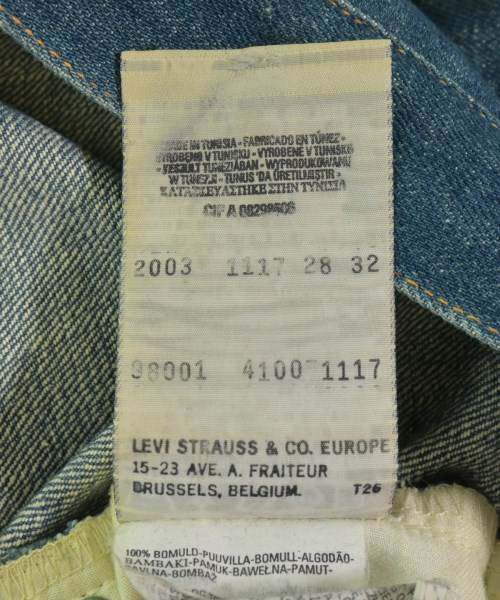 Levi's RED（リーバイスレッド）デニムパンツ 青 サイズ:-(L位) メンズ/2200725398132