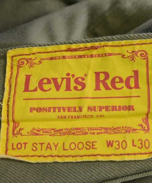 Levi's RED（リーバイスレッド）デニムパンツ カーキ サイズ:30(M位) メンズ/2200725374013