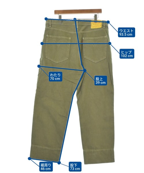 Levi's RED（リーバイスレッド）デニムパンツ カーキ サイズ:36(XXL位) メンズ/2200684952024
