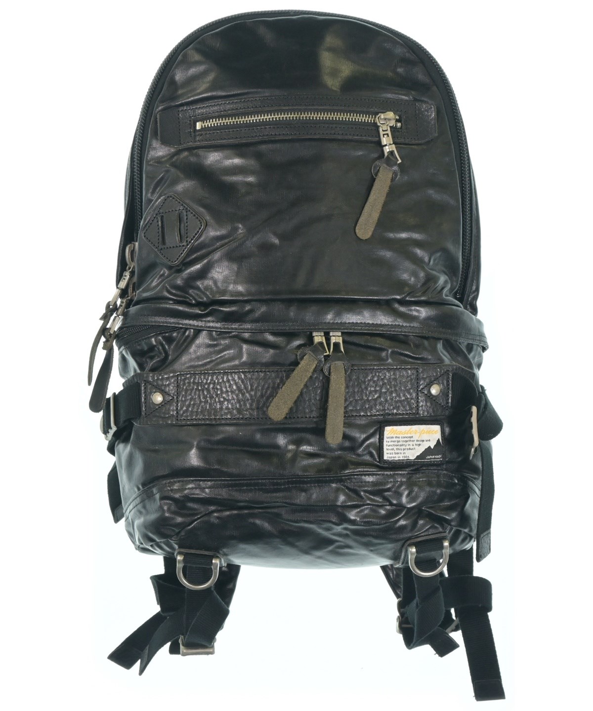 MASTER-PIECE マスターピース バックパック・リュック メンズ 【古着】【中古】 MASTER-PIECE（マスターピース）バックパック・リュック 黒 サイズ