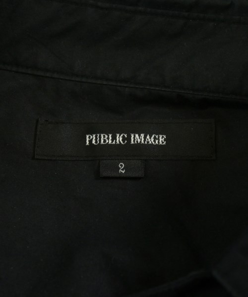 PUBLIC IMAGE（ブリックイメージ）カジュアルシャツ 黒 サイズ:2(M位) メンズ/2200655412021