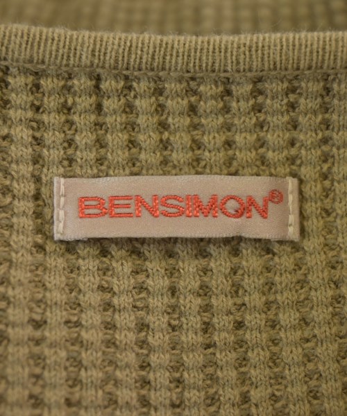 BENSIMON（ベンシモン）Tシャツ・カットソー 茶 サイズ:F レディース/2200709303121