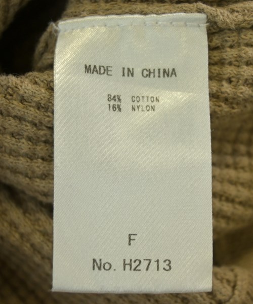 BENSIMON（ベンシモン）Tシャツ・カットソー 茶 サイズ:F レディース/2200709303121