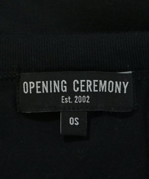 OPENING CEREMONY（オープニングセレモニー）Tシャツ・カットソー 黒 サイズ:OS レディース/2200633655020