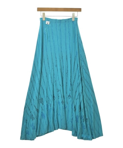 Juana de Arco（ホォアナデアルコ）ロング・マキシ丈スカート 青 サイズ:M レディース/2200632288236