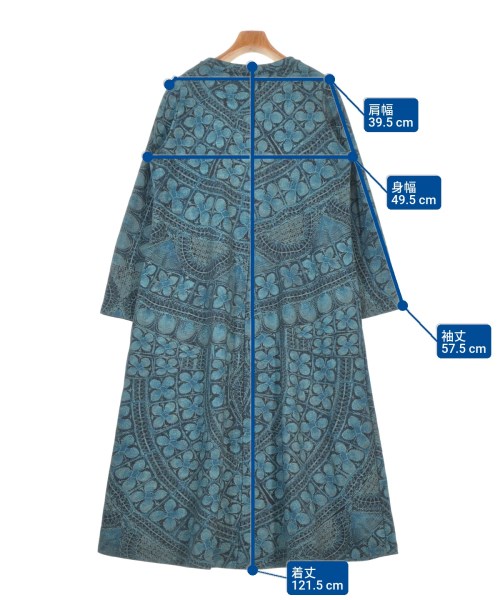 Juana de Arco（ホォアナデアルコ）ワンピース 青 サイズ:M レディース/2200669154047