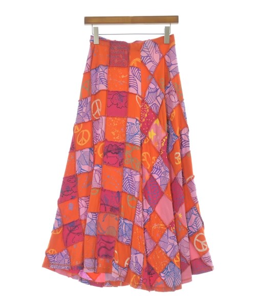 Juana de Arco(ホォアナデアルコ)ロング・マキシ丈スカート オレンジ サイズ:S/2200672004056