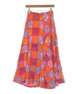Juana de Arco（ホォアナデアルコ）ロング・マキシ丈スカート オレンジ サイズ:S レディース/2200672004056