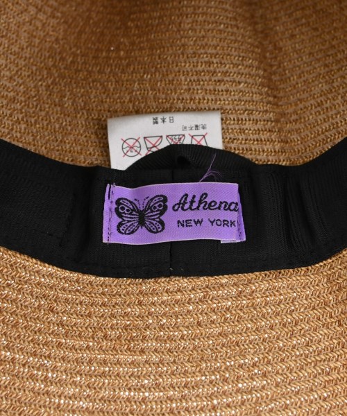 Athena New York（アシーナニューヨーク）ストローハット ベージュ サイズ:- レディース/2200719498145