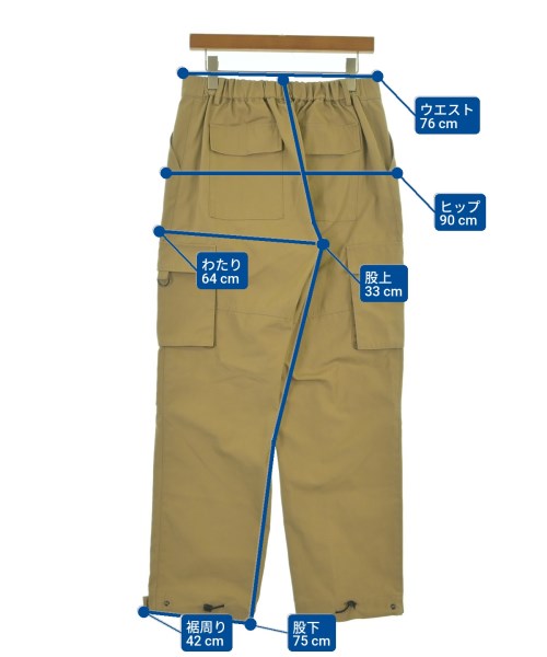603（ロクマルサン）カーゴパンツ ベージュ サイズ:-(S位) メンズ/2200625106035