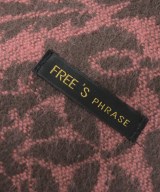 FREE'S PHRASE（フリーズフレーズ）マフラー ピンク サイズ:- レディース/2200653765198