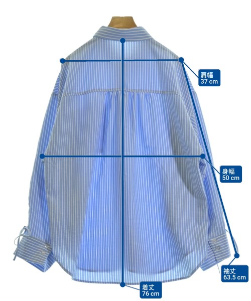 FREE'S MART（フリーズマート）カジュアルシャツ 青 サイズ:F レディース/2200639905082