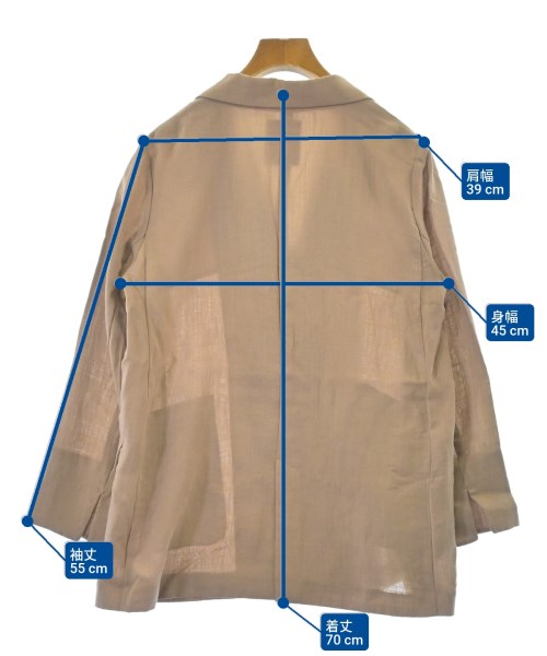 FREE'S MART（フリーズマート）テーラードジャケット ベージュ サイズ:S レディース/2200619000011