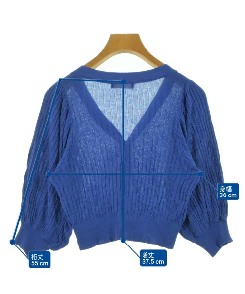 FREE'S MART（フリーズマート）カーディガン 青 サイズ:FR レディース/2200612811034