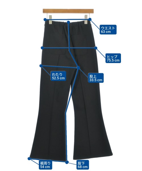 FREE'S MART（フリーズマート）スラックス 黒 サイズ:M レディース/2200632026098