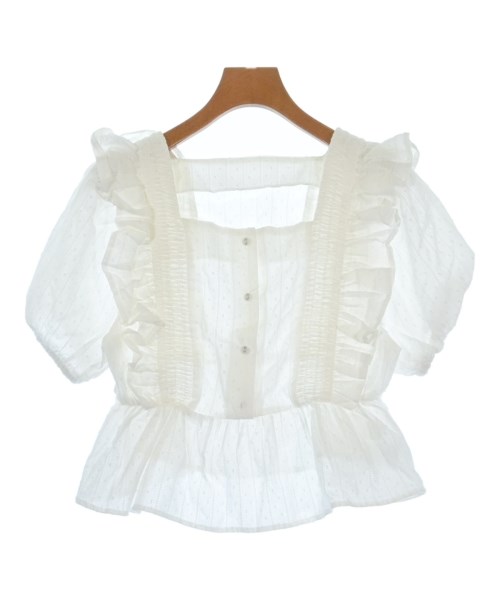 FREE'S MART(フリーズマート)ブラウス 白 サイズ:F/2200637130011