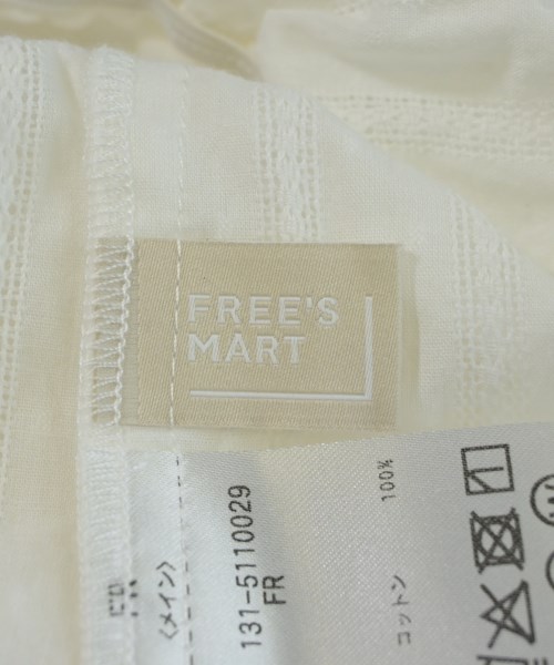 FREE'S MART（フリーズマート）ブラウス 白 サイズ:F レディース/2200637130011