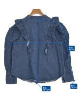 FREE'S MART（フリーズマート）ブラウス 紺 サイズ:F レディース/2200643122062