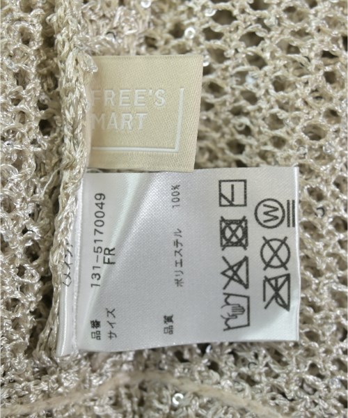 FREE'S MART（フリーズマート）ニット・セーター ベージュ サイズ:F レディース/2200660008066