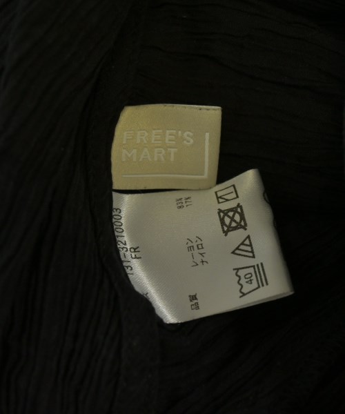 FREE'S MART（フリーズマート）ブラウス 黒 サイズ:F レディース/2200665840029