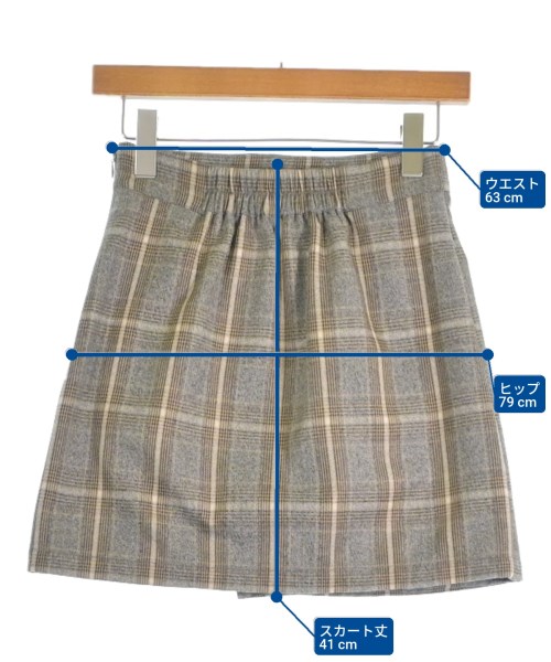 FREE'S MART（フリーズマート）ミニスカート 茶 サイズ:S レディース/2200668671026