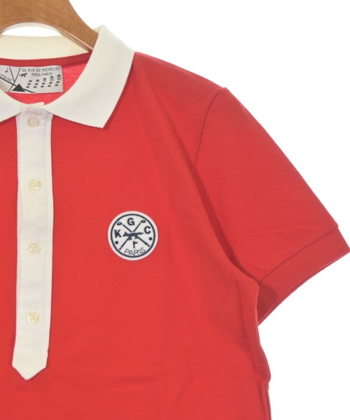 KITSUNE（キツネ）ポロシャツ 赤 サイズ:S メンズ/2200634891564