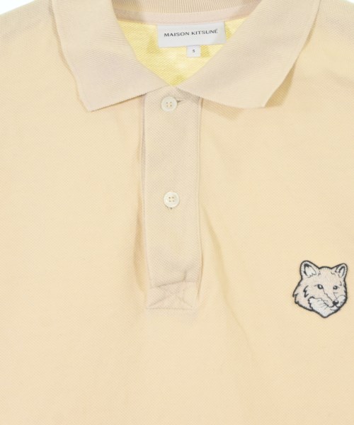 KITSUNE（キツネ）ポロシャツ ベージュ サイズ:S メンズ/2200641198106