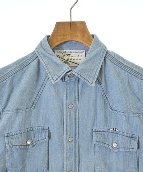 KITSUNE（キツネ）カジュアルシャツ 青 サイズ:XS メンズ/2200657132491