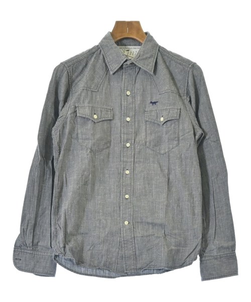 KITSUNE(キツネ)カジュアルシャツ グレー サイズ:XS/2200657132507