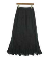 MES DEMOISELLES...（メドモワゼル）ロング・マキシ丈スカート 黒 サイズ:36(S位) レディース/2200613444187
