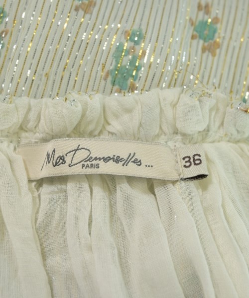 MES DEMOISELLES...（メドモワゼル）ワンピース 白 サイズ:36(S位) レディース/2200703994547