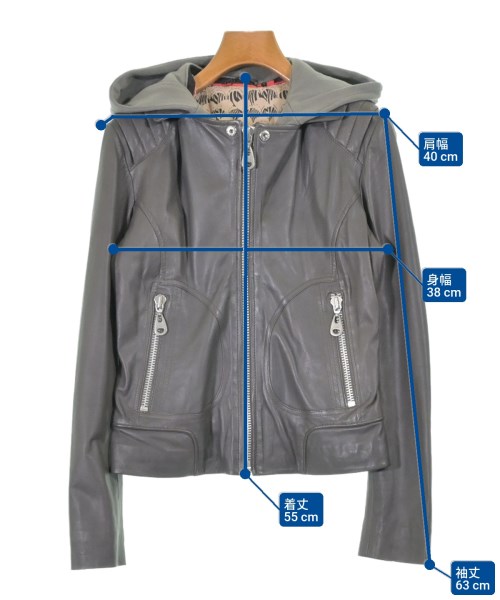 doma（ドマ）ライダース グレー サイズ:S レディース/2200621187021