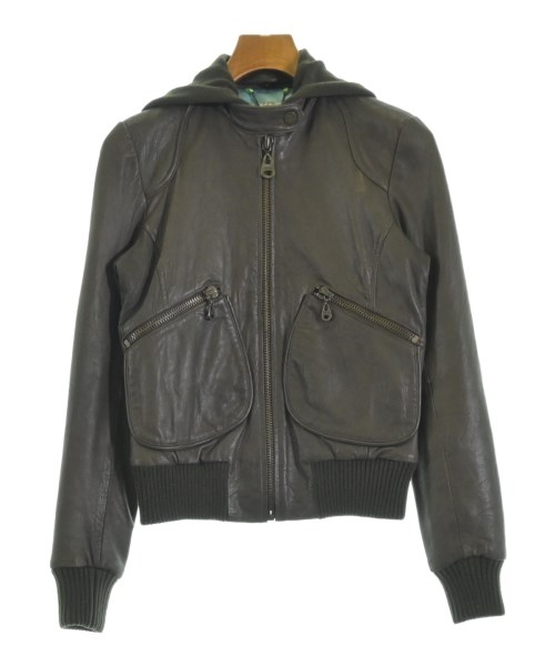 doma(ドマ)ライダース 茶 サイズ:S/2200655433019