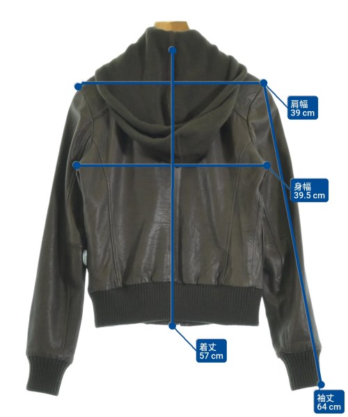 doma（ドマ）ライダース 茶 サイズ:S レディース/2200655433019