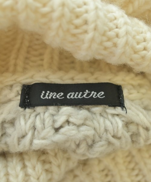 une autre MERVEILLE H.（ユノートルメルベイユアッシュ）ニット・セーター 白 サイズ:F レディース/2200689265013