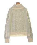 une autre MERVEILLE H.（ユノートルメルベイユアッシュ）ニット・セーター 白 サイズ:F レディース/2200689265013