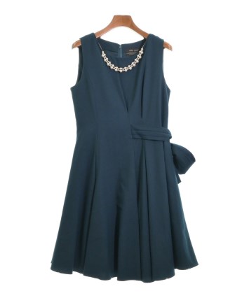 ◉新品タグ付◉ PARC LAMU パルクラミュー 裾レースロングワンピース PARC LAMU（パルクラミュー）ワンピース 緑 サイズ:2(M位