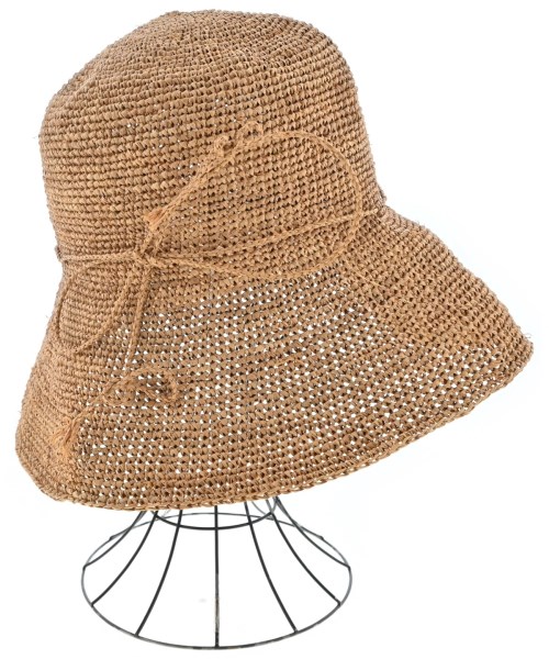 Sans-Arcidet（サンアルシデ）ストローハット 茶 サイズ:59 レディース/2200619669263