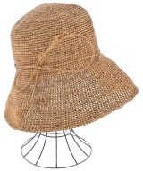 Sans-Arcidet（サンアルシデ）ストローハット 茶 サイズ:59 レディース/2200619669263
