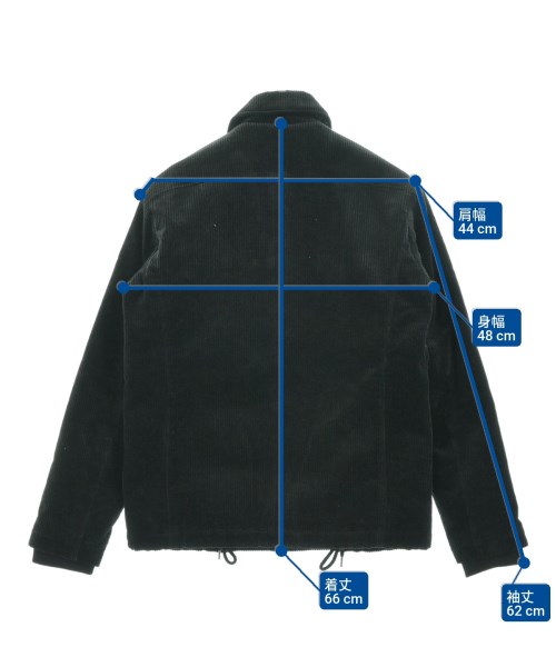 417（フォーワンセブン）ダウンジャケット/ダウンベスト 黒 サイズ:S メンズ/2200637814010