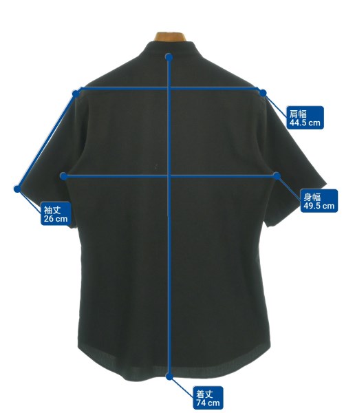 417（フォーワンセブン）カジュアルシャツ 黒 サイズ:L メンズ/2200625442072