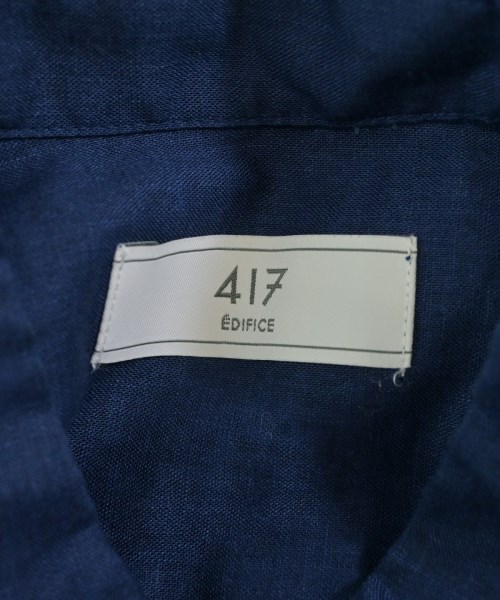 417（フォーワンセブン）カジュアルシャツ 紺 サイズ:M メンズ/2200627706172