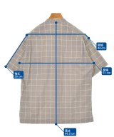 417（フォーワンセブン）カジュアルシャツ 茶 サイズ:M メンズ/2200627706189