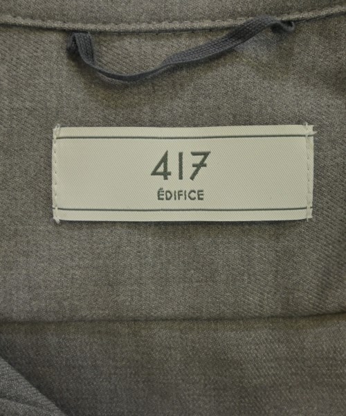 417（フォーワンセブン）カジュアルシャツ グレー サイズ:L メンズ/2200615332086