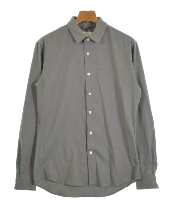 417（フォーワンセブン）カジュアルシャツ グレー サイズ:L メンズ